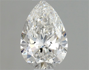Picture of Natural Diamond 0.47 Carats, Pear with  Cut, F Color, VS1 Clarity and Certified by GIA