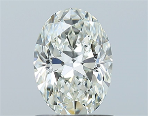 Picture of Natural Diamond 1.00 Carats, Oval with  Cut, I Color, VS2 Clarity and Certified by GIA