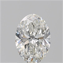 Natural Diamond 1.21 Carats, Oval with  Cut, G Color, VVS2 Clarity and Certified by GIA
