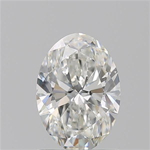 Picture of Natural Diamond 1.21 Carats, Oval with  Cut, G Color, VVS2 Clarity and Certified by GIA
