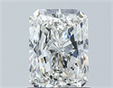 Diamante Natural 1.02 quilates, Radiante , Color G, claridad SI2 y certificado GIA