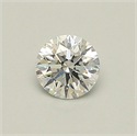 Natural Diamond 0.50 Carats, Round with Excellent Cut, E Color, SI1 Clarity and Certified by GIA