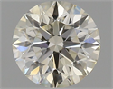 Natural Diamond 0.40 Carats, Round with Excellent Cut, I Color, VS1 Clarity and Certified by GIA