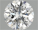 Lab Grown Diamond 1.03 Carats, Round with Excellent Cut, D Color, VS1 Clarity and Certified by IGI