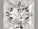 Natural Diamond 0.60 Carats, Princess with  Cut, G Color, VVS1 Clarity and Certified by GIA