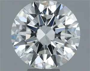 Foto Diamante Natural 0.50 quilates, Redondo , Color G, claridad VVS2 y certificado IGI de