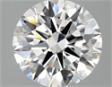 Lab Grown Diamond 2.00 Carats, Round with Ideal Cut, D Color, VVS2 Clarity and Certified by IGI