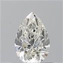 Natural Diamond 0.70 Carats, Pear with  Cut, J Color, VS1 Clarity and Certified by GIA