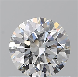 Foto Diamante Natural 0.72 quilates, Redondo , Color G, claridad VVS1 y certificado GIA de