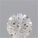Natural Diamond 0.40 Carats, Round with Very Good Cut, H Color, I1 Clarity and Certified by IGI