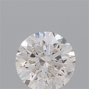 Picture of Natural Diamond 0.40 Carats, Round with Very Good Cut, H Color, I1 Clarity and Certified by IGI