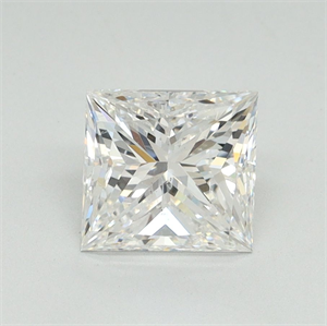 Foto Diamante Natural 1.50 quilates, Princesa , Color F, claridad SI2 y certificado GIA de