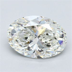 Foto Diamante Natural 2.01 quilates, Ovalado , Color I, claridad VS2 y certificado GIA de