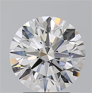 Foto Diamante Natural 3.11 quilates, Redondo , Color E, claridad VS2 y certificado GIA de