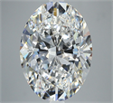Diamante Natural 5.02 quilates, Ovalado , Color E, claridad SI2 y certificado GIA