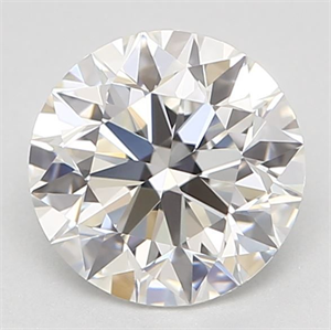 Picture of Natural Diamond 0.71 Carats, Round with Excellent Cut, F Color, VVS2 Clarity and Certified by GIA
