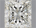 Natural Diamond 1.50 Carats, Princess with  Cut, J Color, VS1 Clarity and Certified by GIA