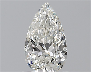 Foto Diamante Natural 0.70 quilates, De pera , Color H, claridad VS1 y certificado GIA de