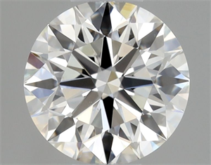 Foto Diamante Natural 0.43 quilates, Redondo , Color F, claridad VS1 y certificado GIA de