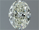 Diamante Natural 1.00 quilates, Ovalado , Color I, claridad VS1 y certificado IGI