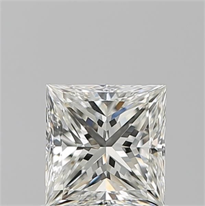 Foto Diamante Natural 0.90 quilates, Princesa , Color I, claridad SI1 y certificado GIA de