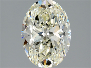 Picture of Natural Diamond 1.60 Carats, Oval with  Cut, K Color, VS1 Clarity and Certified by GIA