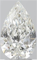 Natural Diamond 2.01 Carats, Pear with  Cut, G Color, SI2 Clarity and Certified by GIA