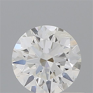 Picture of Natural Diamond 0.50 Carats, Round with Excellent Cut, F Color, I1 Clarity and Certified by IGI