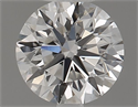 Natural Diamond 0.40 Carats, Round with Excellent Cut, G Color, SI2 Clarity and Certified by GIA