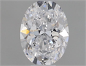 Diamante Natural 0.41 quilates, Ovalado , Color D, claridad VS2 y certificado GIA