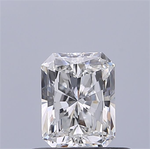 Picture of Natural Diamond 0.50 Carats, Radiant with  Cut, G Color, IF Clarity and Certified by GIA