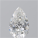 Diamante Natural 3.51 quilates, De pera , Color G, claridad SI2 y certificado GIA