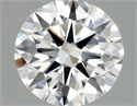 Lab Grown Diamond 1.44 Carats, Round with Ideal Cut, E Color, VS1 Clarity and Certified by IGI
