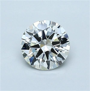 Picture of Natural Diamond 0.70 Carats, Round with Very Good Cut, I Color, VS1 Clarity and Certified by GIA