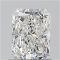 Natural Diamond 1.02 Carats, Radiant with  Cut, G Color, VS1 Clarity and Certified by GIA