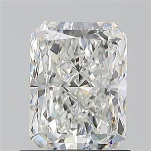 Picture of Natural Diamond 1.02 Carats, Radiant with  Cut, G Color, VS1 Clarity and Certified by GIA