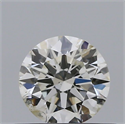 Natural Diamond 0.40 Carats, Round with Excellent Cut, I Color, SI2 Clarity and Certified by IGI