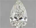 Diamante Natural 1.50 quilates, De pera , Color J, claridad SI2 y certificado HRD