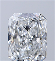 Diamante Natural 0.72 quilates, Radiante , Color F, claridad VVS1 y certificado GIA