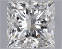 Natural Diamond 1.05 Carats, Princess with  Cut, G Color, SI1 Clarity and Certified by GIA