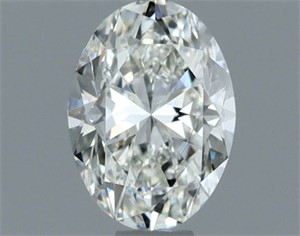 Picture of Natural Diamond 0.91 Carats, Oval with  Cut, I Color, VS1 Clarity and Certified by GIA