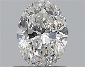 Foto Diamante Natural 0.47 quilates, Ovalado , Color E, claridad VS2 y certificado GIA de