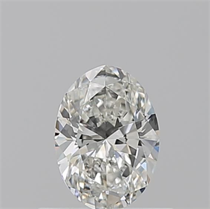 Picture of Natural Diamond 0.51 Carats, Oval with  Cut, H Color, VS2 Clarity and Certified by GIA