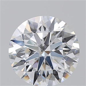 Picture of Natural Diamond 2.26 Carats, Round with Excellent Cut, E Color, SI2 Clarity and Certified by GIA