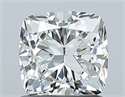 Natural Diamond 1.01 Carats, Cushion with  Cut, H Color, VS1 Clarity and Certified by GIA