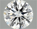 Del inventario de diamantes de laboratorio, 2.09 quilates, Redondo , Color F, claridad VVS2 y certificado IGI