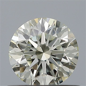 Picture of Natural Diamond 0.51 Carats, Round with Excellent Cut, J Color, VS1 Clarity and Certified by IGI