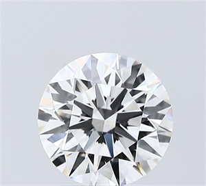 Picture of Lab Grown Diamond 1.54 Carats, Round with Ideal Cut, F Color, VVS2 Clarity and Certified by IGI