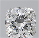 Diamante Natural 1.05 quilates, Del cojín , Color H, claridad VVS1 y certificado GIA