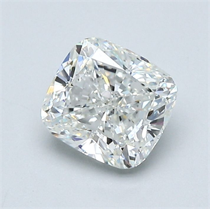 Foto Diamante Natural 1.20 quilates, Del cojín , Color G, claridad SI1 y certificado GIA de